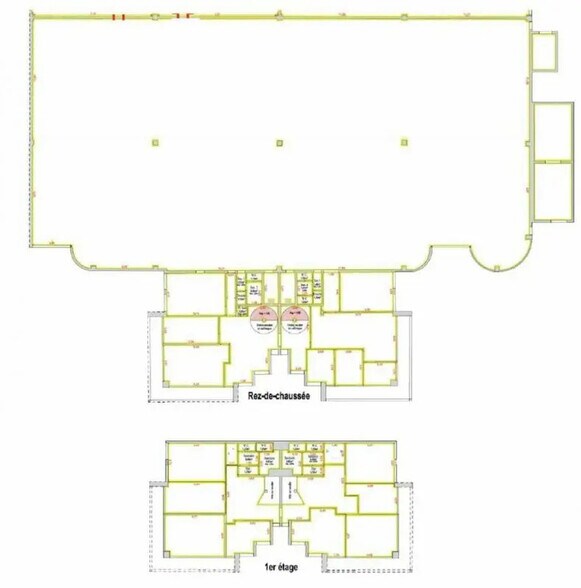 Office in Vitrolles for lease - Floor Plan - Image 1 of 1