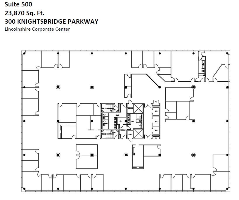 1 Overlook Pt, Lincolnshire, IL for lease Floor Plan- Image 1 of 1