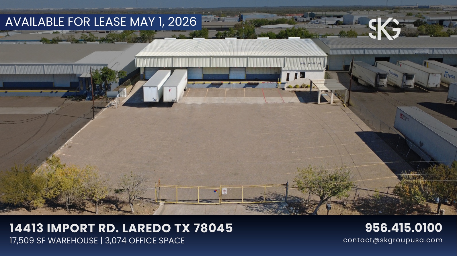 14413 Import Rd, Laredo, TX for lease Primary Photo- Image 1 of 8