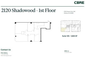 2100 Powers Ferry Rd SE, Atlanta, GA for lease Floor Plan- Image 1 of 1