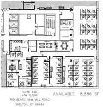 100 Beard Sawmill Rd, Shelton, CT for lease Floor Plan- Image 1 of 1