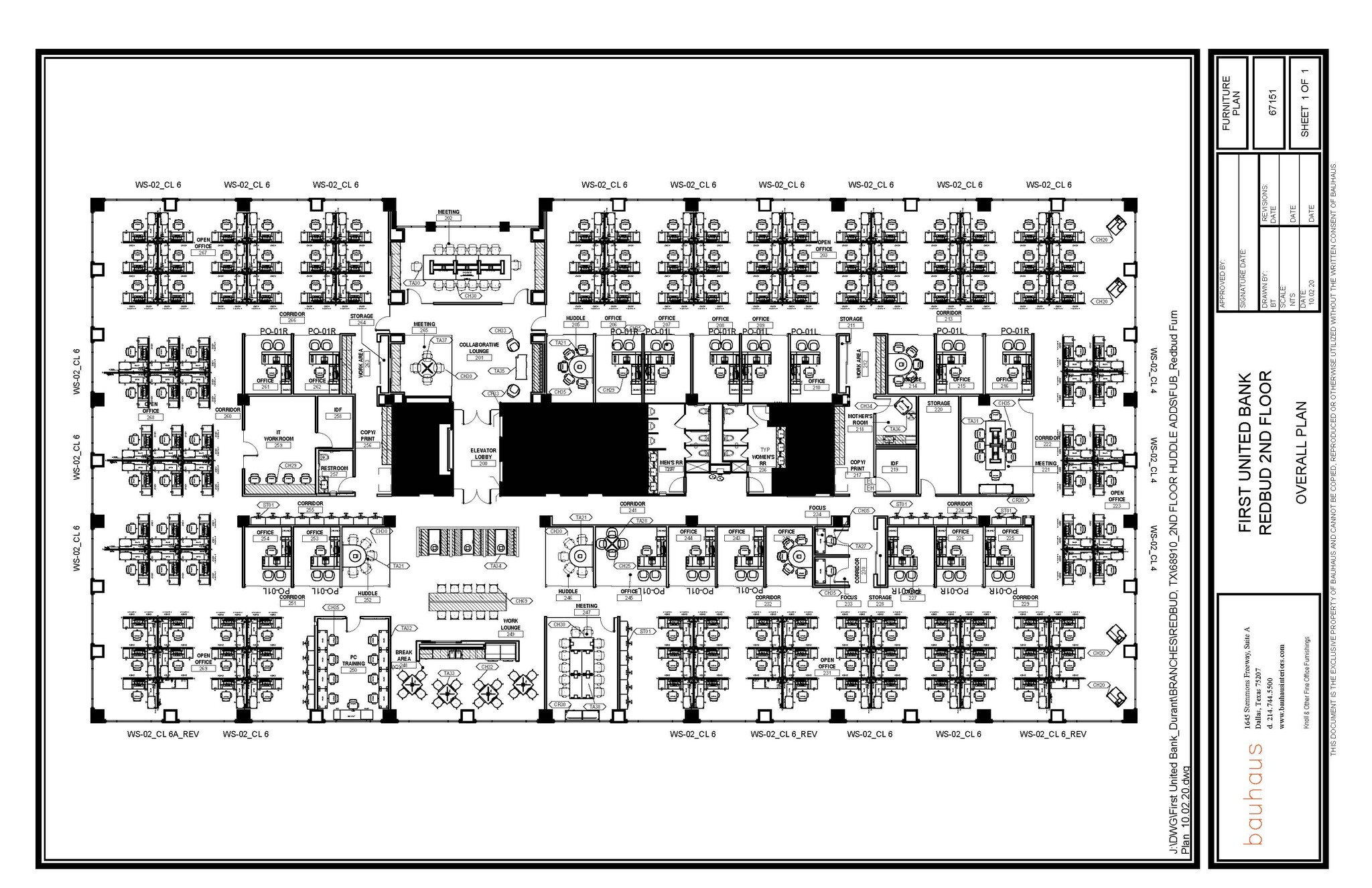 1700 N Redbud Blvd, McKinney, TX for lease Floor Plan- Image 1 of 9