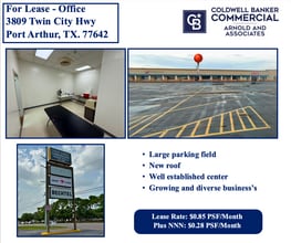 3719-3931 N Twin City Hwy, Port Arthur, TX for lease Interior Photo- Image 2 of 3