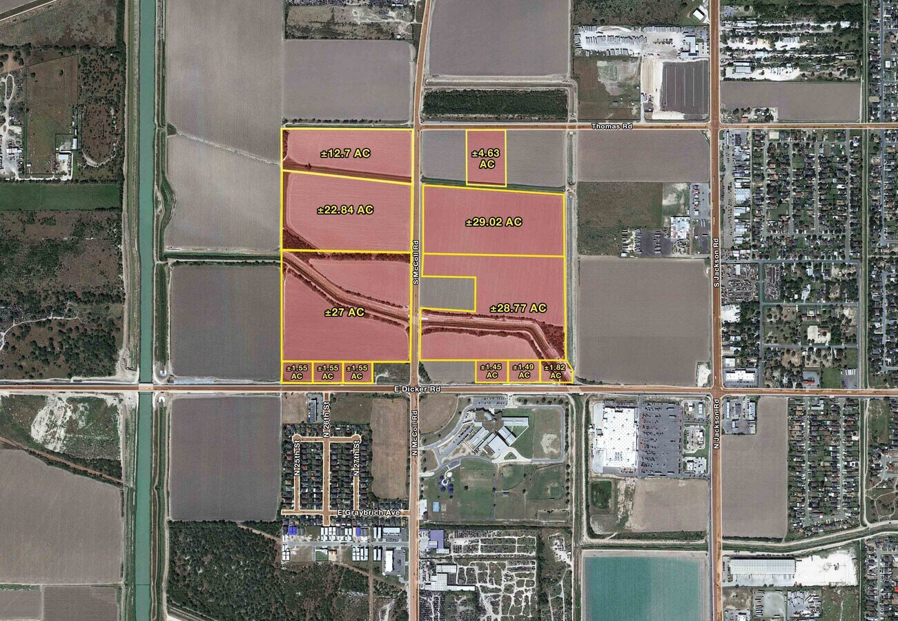 00 McColl Rd., Pharr, TX 78577 Land for Sale