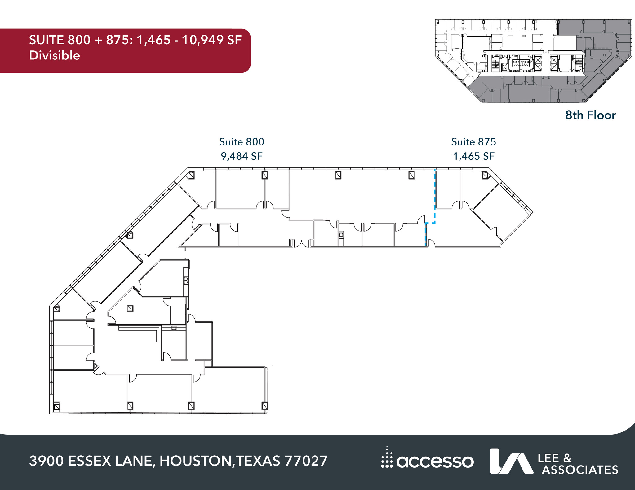 3900 Essex Ln, Houston, TX for lease Floor Plan- Image 1 of 7