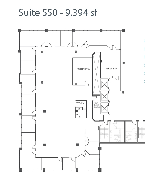 703 6 Av SW, Calgary, AB for lease Floor Plan- Image 1 of 1