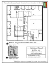 4650 S Hagadorn Rd, East Lansing, MI for lease Floor Plan- Image 1 of 1