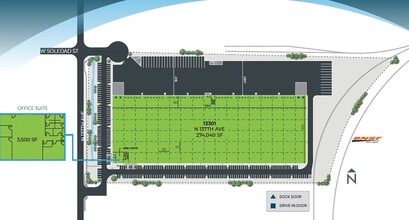 13301 North 137th Avenue, Surprise, AZ for lease Site Plan- Image 1 of 1