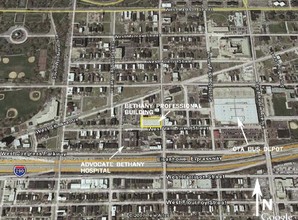 3410 W Van Buren St, Chicago, IL - aerial  map view