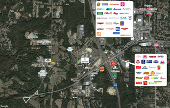 3821 Fulton Mill Rd, Macon-Bibb, GA - aerial  map view