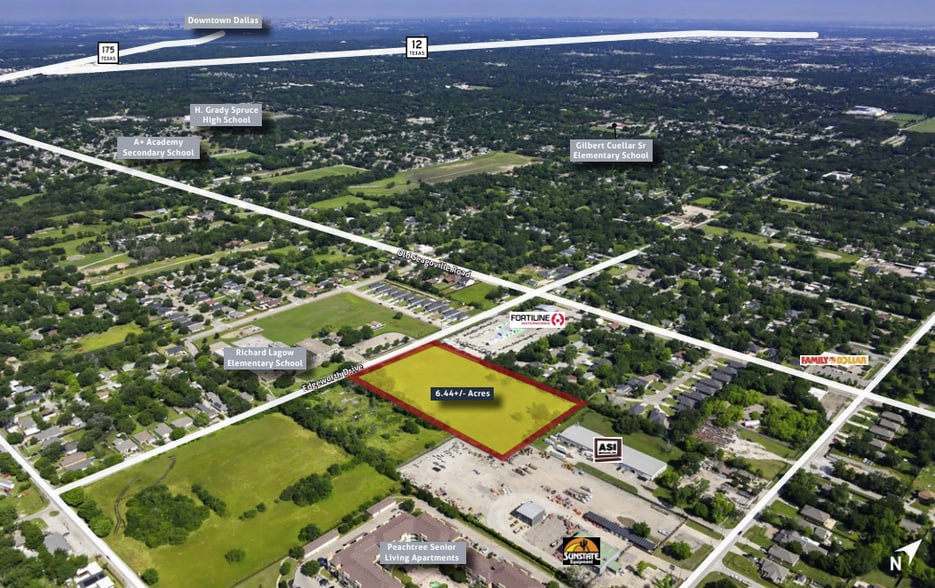 600 Edgeworth Drive, Dallas, TX for sale - Building Photo - Image 3 of 4