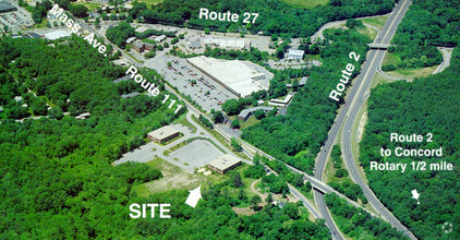 360 Massachusetts Ave, Acton, MA - aerial  map view