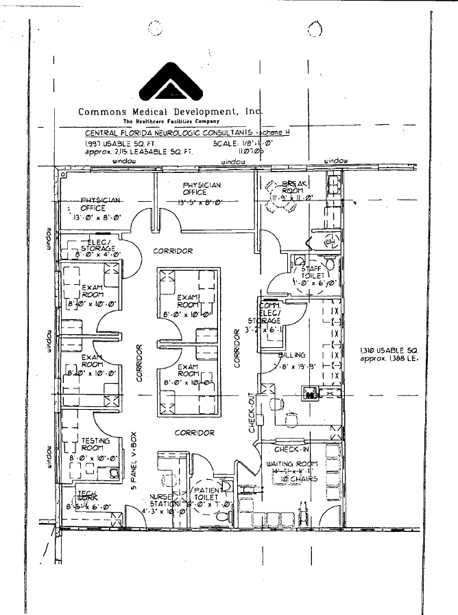 1053 Medical Center Dr, Orange City, FL for sale Floor Plan- Image 1 of 1