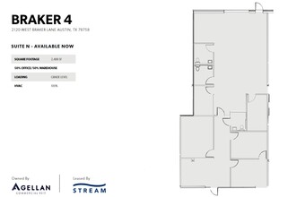 2120 W Braker Ln, Austin, TX for lease Floor Plan- Image 1 of 1