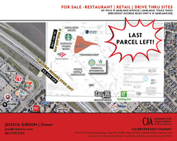 GARLAND, TX LAND - SALE - RETAIL | DRIVE THRU - Drive Through Restaurant