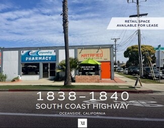 More details for 1838-1840 S Coast Hwy, Oceanside, CA - Retail for Lease