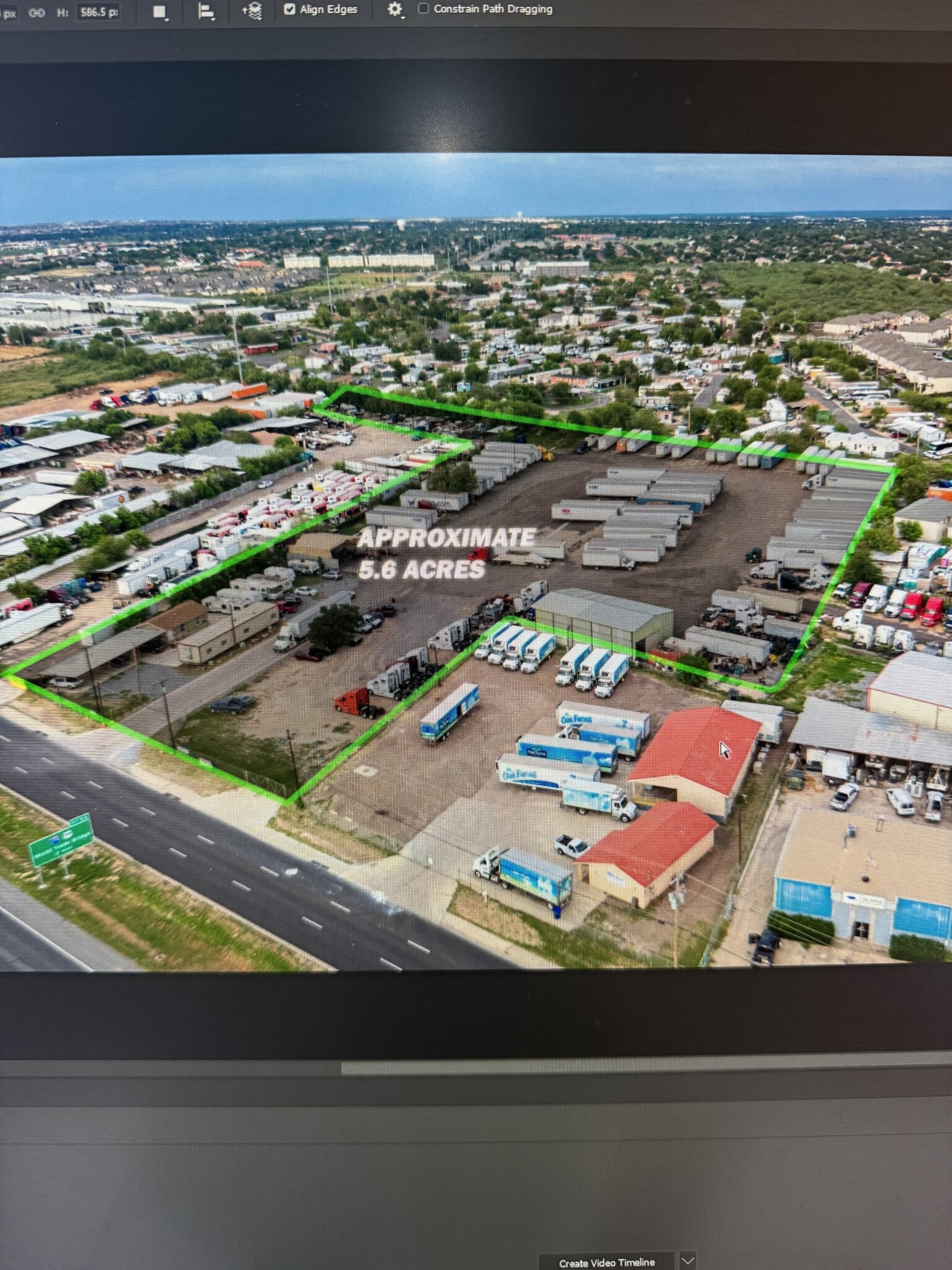 8201 San Dario Ave, Laredo, TX for sale Aerial- Image 1 of 9