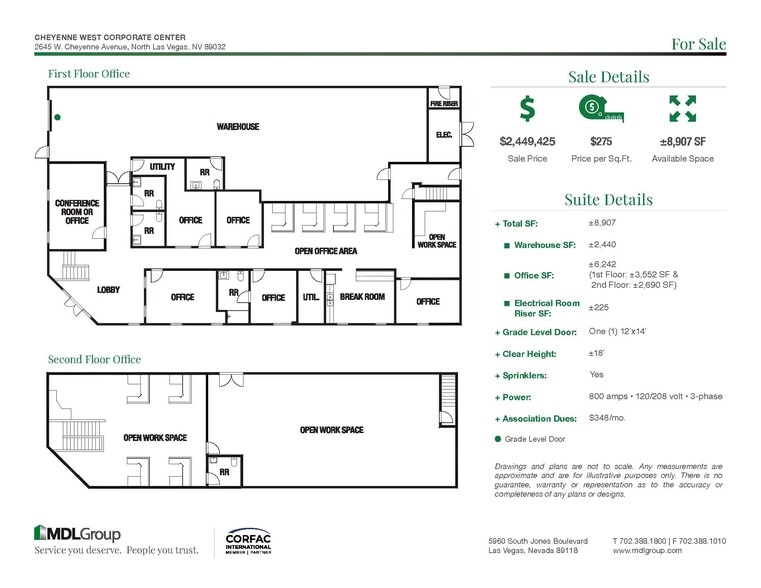 2645 W Cheyenne Ave, North Las Vegas, NV for sale - Building Photo - Image 3 of 19