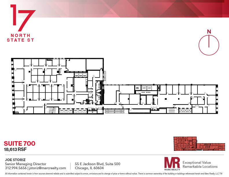 17 N State St, Chicago, IL for lease Floor Plan- Image 1 of 10