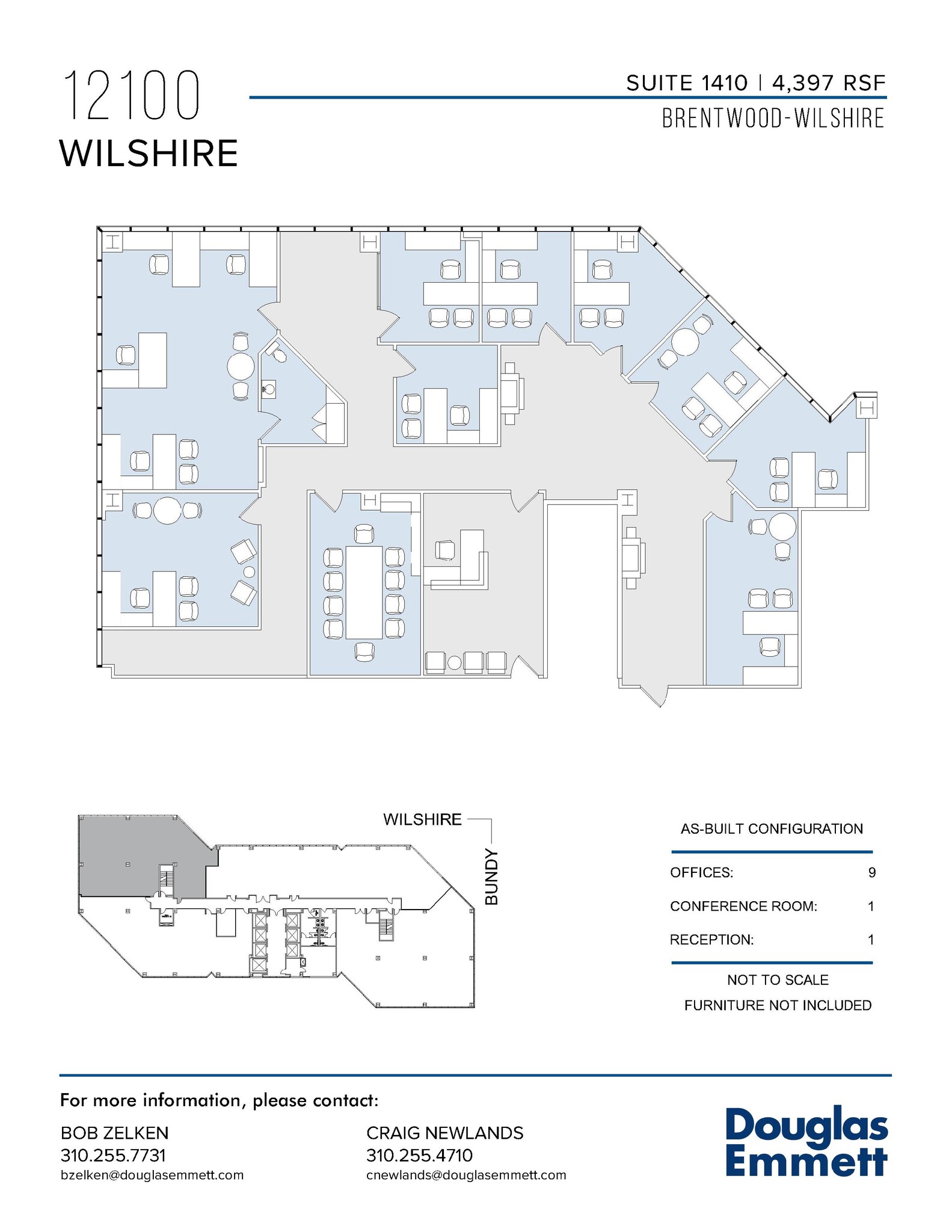 12100 Wilshire Blvd, Los Angeles, CA for lease Floor Plan- Image 1 of 1