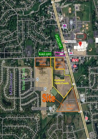 More details for 657 Whiteland Rd, Whiteland, IN - Land for Sale