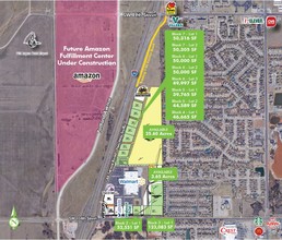 NEC I-44 & SW 104th St, Oklahoma City, OK - aerial  map view