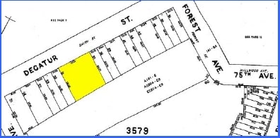 1820 Decatur St, Ridgewood, NY for sale - Plat Map - Image 3 of 4