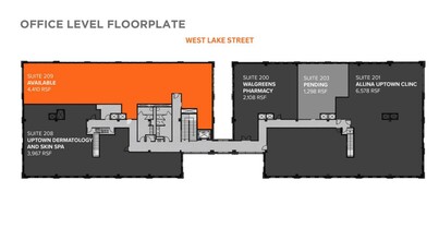 1221 W Lake St, Minneapolis, MN for lease Floor Plan- Image 1 of 1