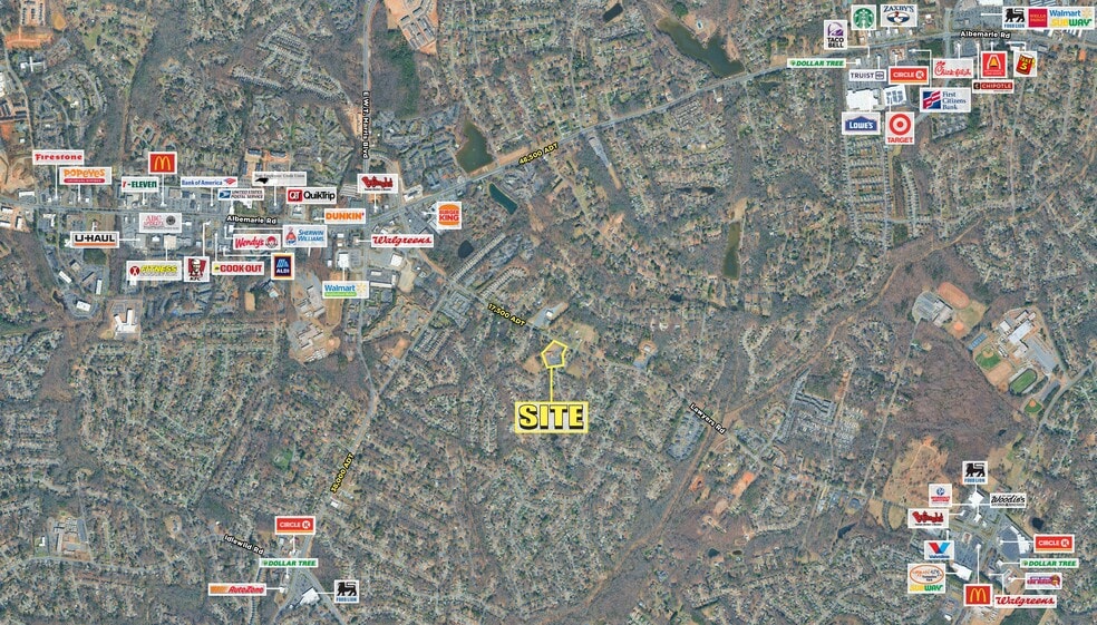 7700 Lawyers Rd, Charlotte, NC for sale - Aerial - Image 1 of 3