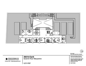 350 N Clark St, Chicago, IL for lease Floor Plan- Image 2 of 11