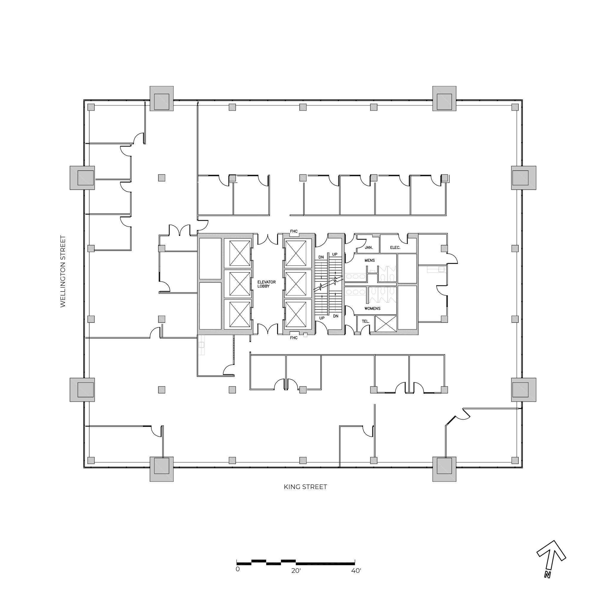 380 Wellington St, London, ON for lease Floor Plan- Image 1 of 1