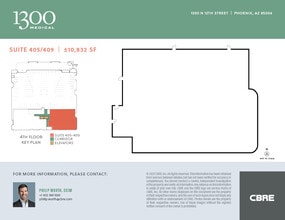 1300 N 12th St, Phoenix, AZ for lease Floor Plan- Image 1 of 1