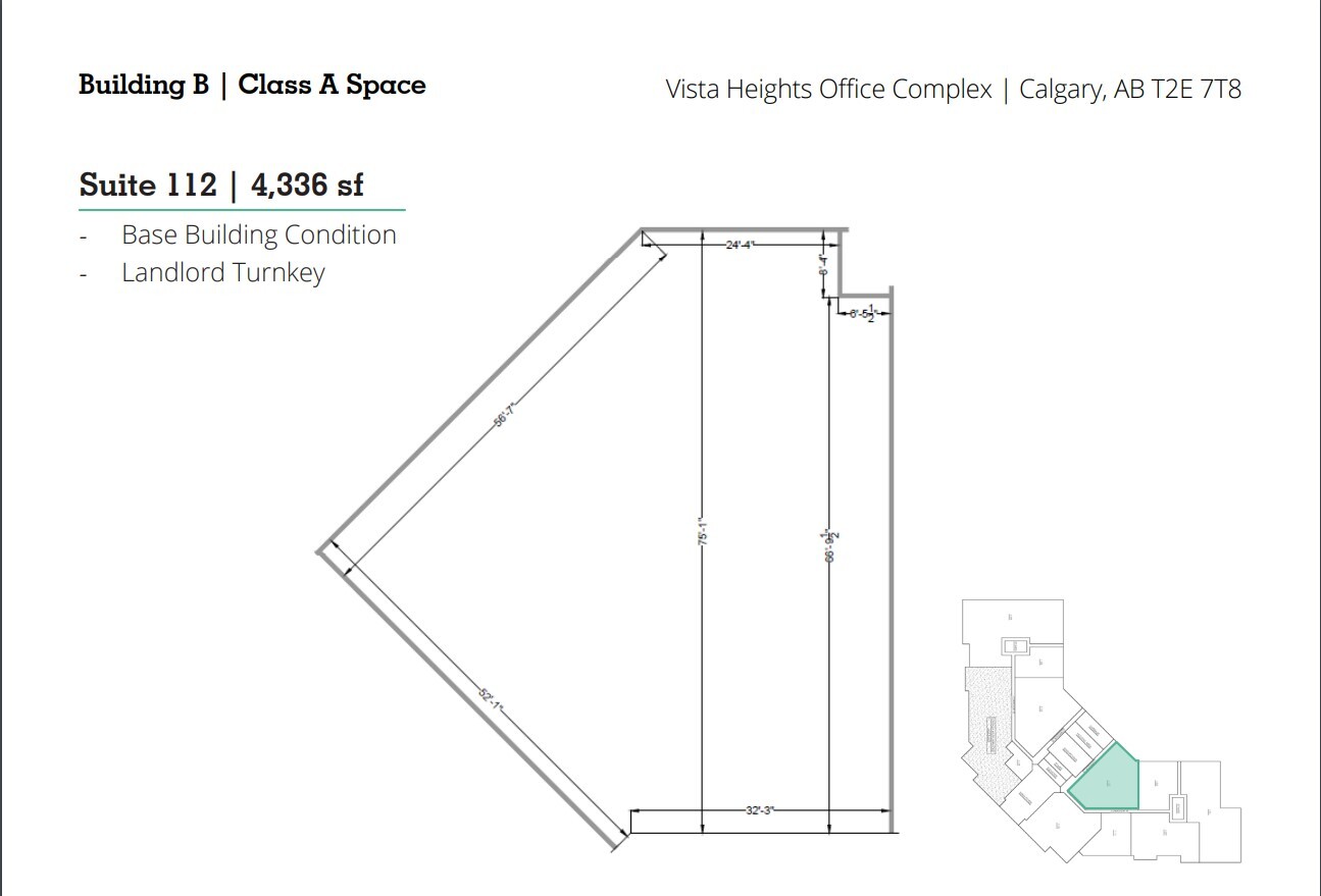 1925 18th Ave NE, Calgary, AB for lease Floor Plan- Image 1 of 1