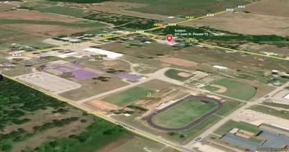 221 Judd St, Weatherford, TX - AERIAL map view