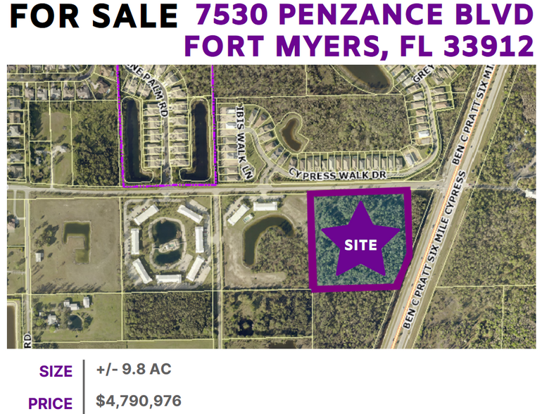 7530 Penzance Blvd, Fort Myers, FL for sale - Building Photo - Image 1 of 1