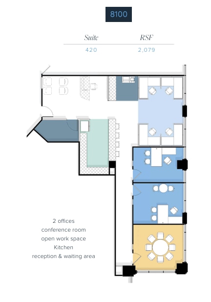8100 Boone Blvd, Vienna, VA for lease Floor Plan- Image 1 of 1