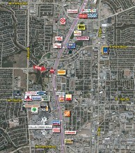 1617-1629 N Central Expy, Plano, TX - AERIAL  map view