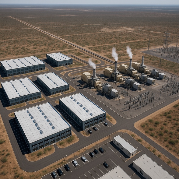 Highway 17, Pecos, TX for lease - Aerial - Image 3 of 5