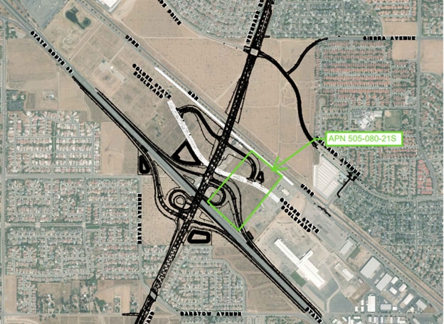 Highway 99 & Veteran's Blvd., Fresno, CA for sale - Building Photo - Image 2 of 3