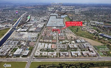 13020 Pacific Promenade, Playa Vista, CA - AERIAL map view