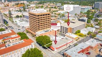 937 E Colorado Blvd, Pasadena, CA - AERIAL  map view - Image1