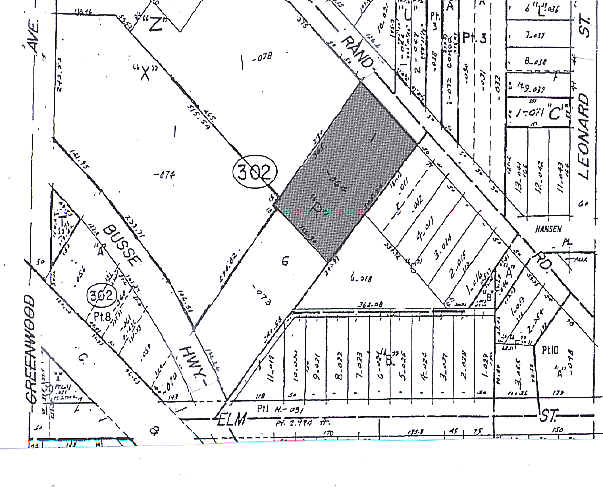 422 N Northwest Hwy, Park Ridge, IL for lease - Plat Map - Image 3 of 3