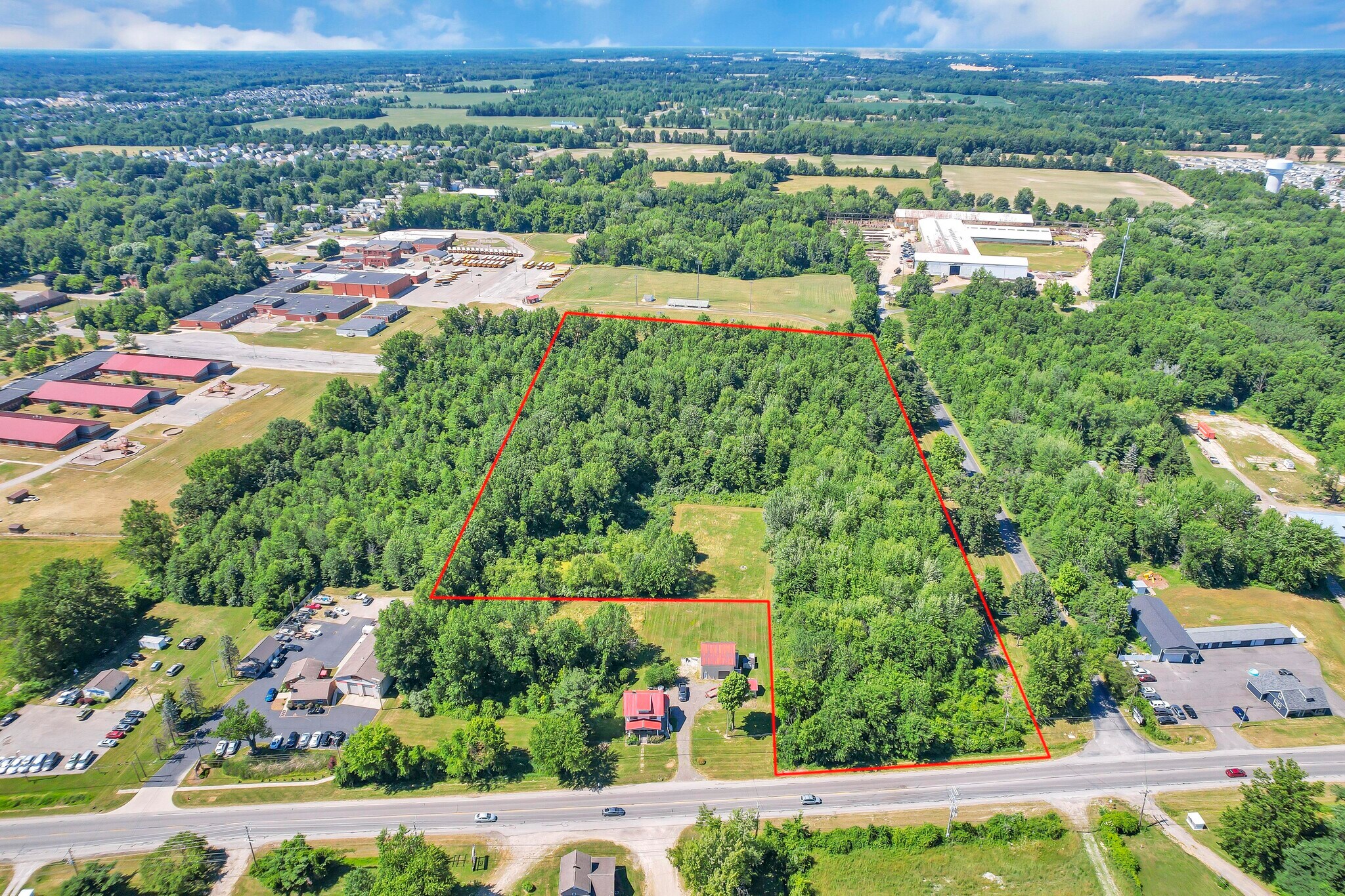 13858 Broad St, Pataskala, OH for sale Aerial- Image 1 of 1