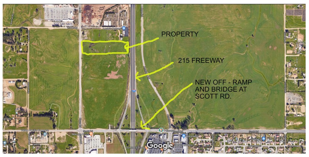 Haun Rd, Menifee, CA for sale - Aerial - Image 1 of 1