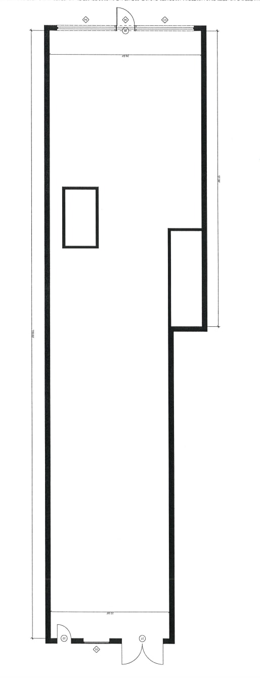 205 N Elm St, Denton, TX for lease Floor Plan- Image 1 of 1