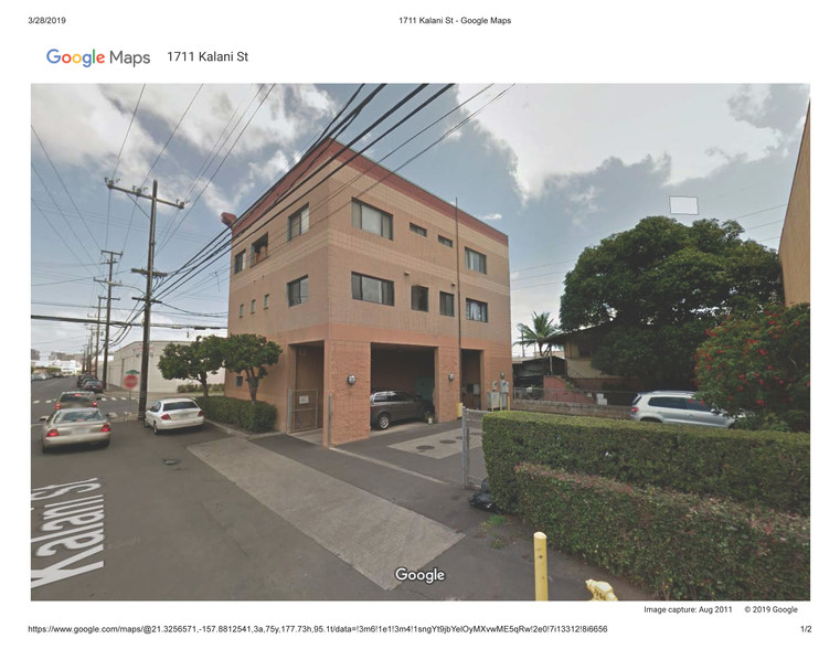 1709 Kalani St, Honolulu, HI for sale - Building Photo - Image 2 of 6