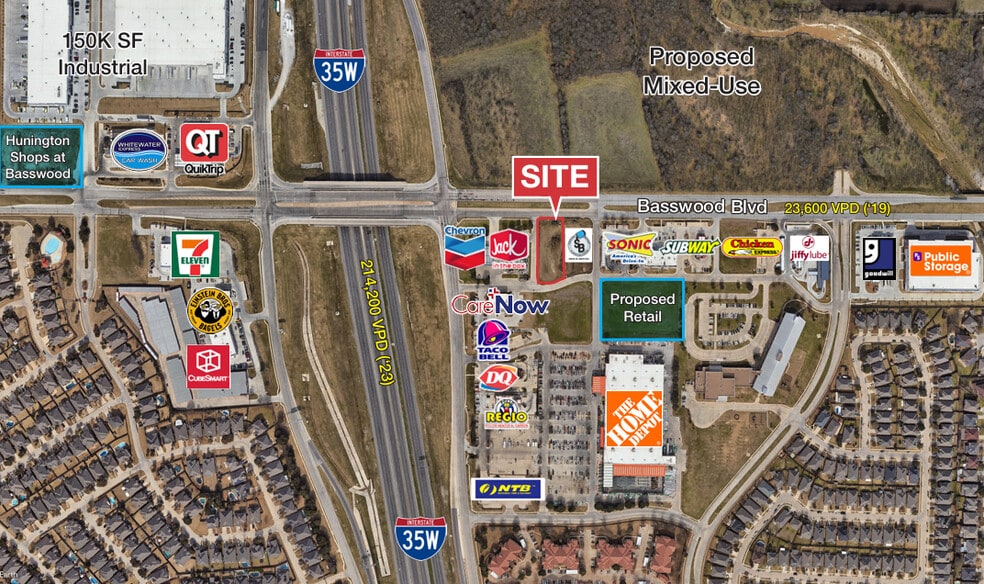 3040 Basswood Blvd, Fort Worth, TX for lease - Primary Photo - Image 1 of 3