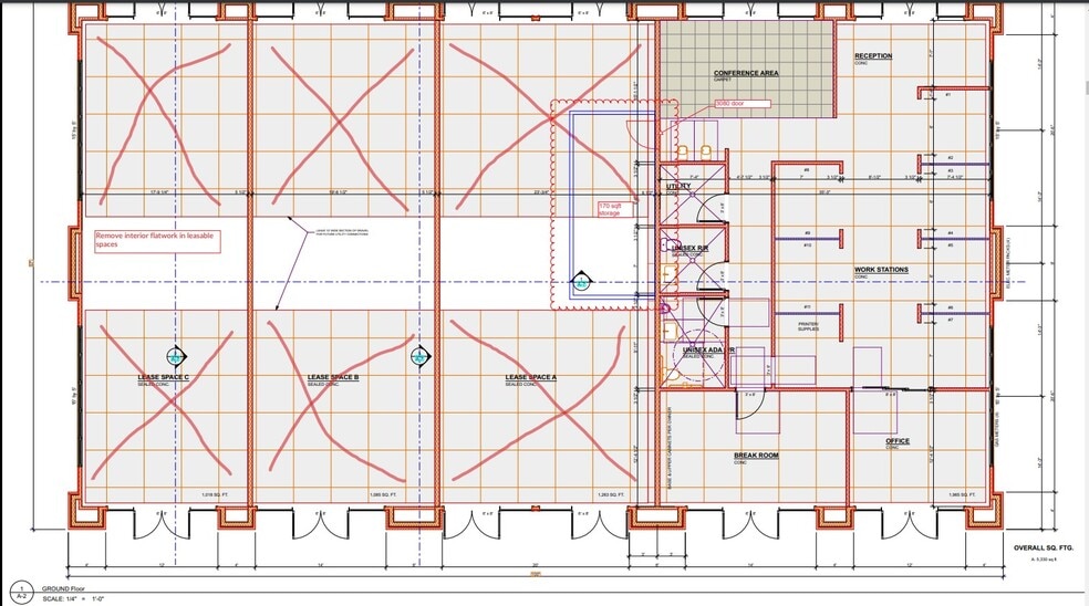 445 N 1500 W, Marriott Slaterville City, UT for lease - Floor Plan - Image 3 of 3