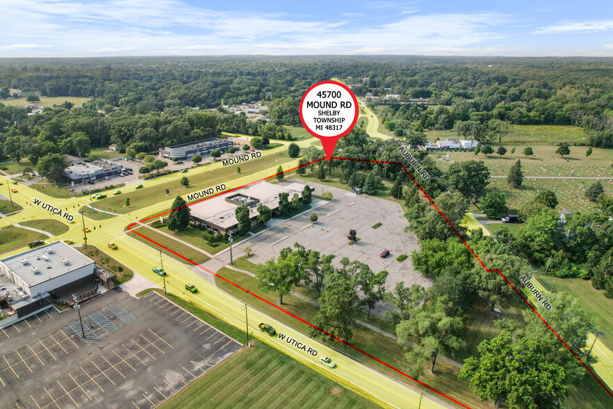 45700 Mound Rd, Shelby Township, MI for lease - Aerial - Image 1 of 5