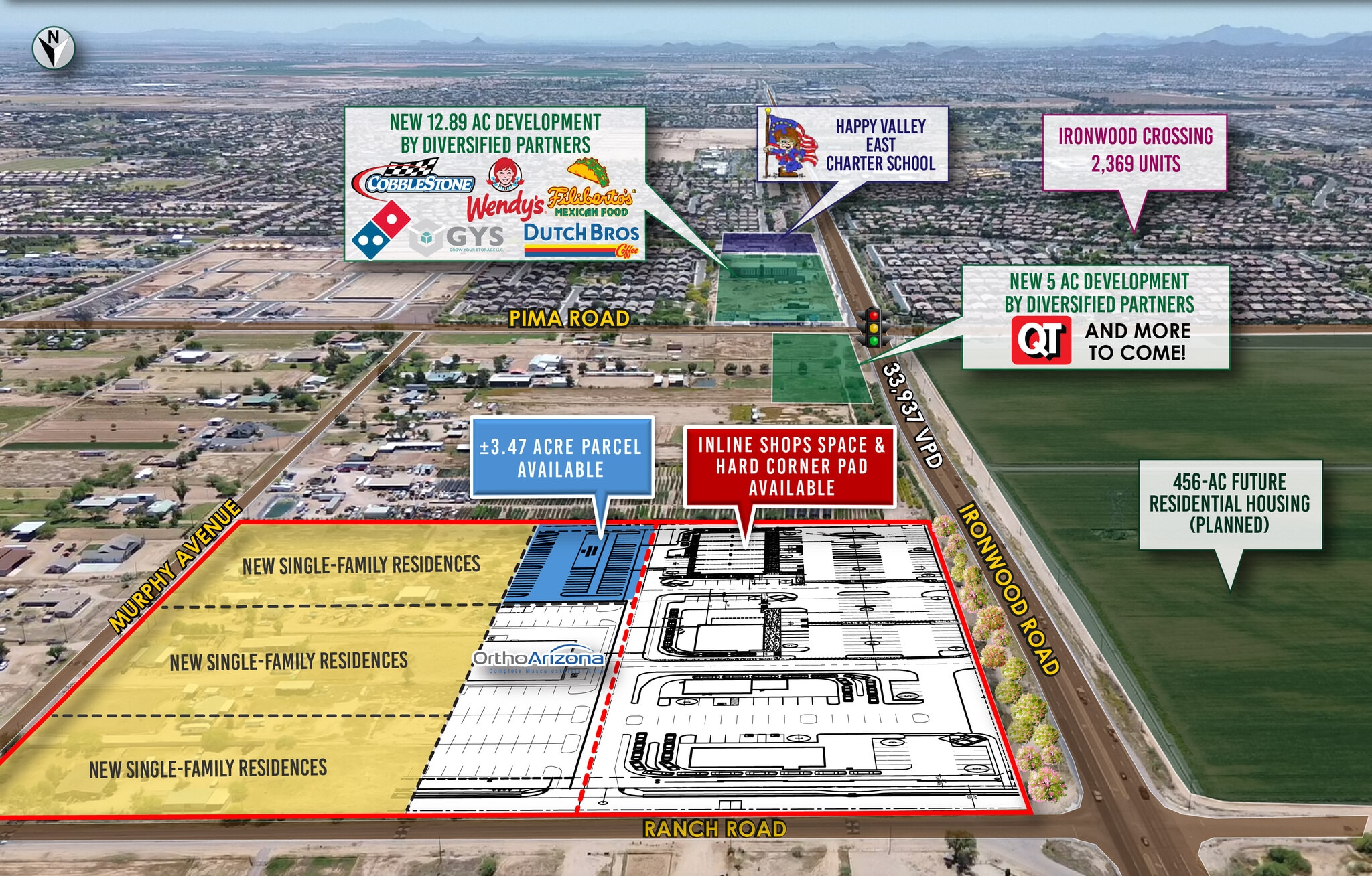 SEC Ironwood Rd & Ranch Rd, San Tan Valley, AZ for lease Building Photo- Image 1 of 2